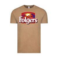Vintage Coffee Folgers Vintage Tee - linhVisuals