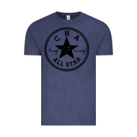 Vintage Denim all star cna Vintage Tee - linhVisuals