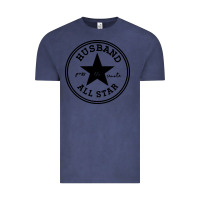 Vintage Denim all star husband Vintage Tee - linhVisuals