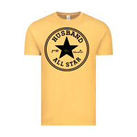 Vintage Mustard all star husband Vintage Tee - linhVisuals