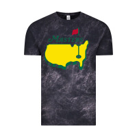 Cloud Black MASTER GOLF TOURNAMENT Vintage Tee - linhVisuals