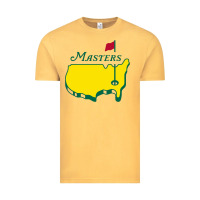 Vintage Mustard MASTER GOLF TOURNAMENT Vintage Tee - linhVisuals