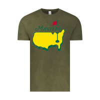 Vintage Olive MASTER GOLF TOURNAMENT Vintage Tee - linhVisuals