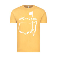 Vintage Mustard MASTER GOLF TOURNAMENT Vintage Tee - linhVisuals