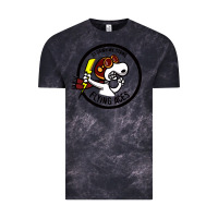 Cloud Black flying aces Vintage Tee - linhVisuals