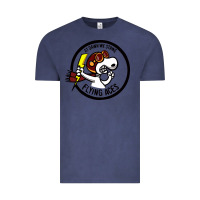 Vintage Denim flying aces Vintage Tee - linhVisuals