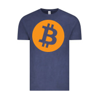 Vintage Denim bitcoin ledger blockchain satoshi btc Vintage Tee - linhVisuals