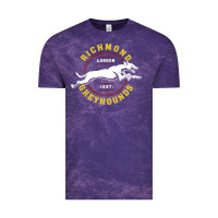 Cloud Purple Richmond Greyhounds Lon Don 1897 Vintage Tee - linhVisuals