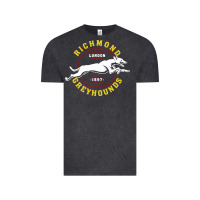 Vintage Black Richmond Greyhounds Lon Don 1897 Vintage Tee - linhVisuals