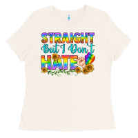 Bone LGBTQ+ Straight But I Don't Hate Ladies Tee - BundleAndBundleShop