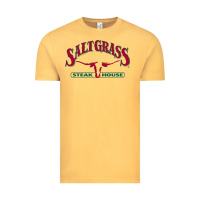 Vintage Mustard saltgrass steakhouse Vintage Tee - linhVisuals