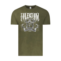 Vintage Olive halestorm Vintage Tee - linhVisuals