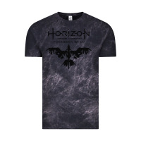 Cloud Black HORIZON FORBIDDEN WEST Vintage Tee - linhVisuals