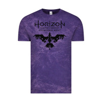 Cloud Purple HORIZON FORBIDDEN WEST Vintage Tee - linhVisuals