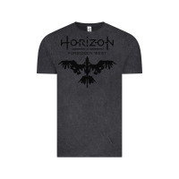 Vintage Black HORIZON FORBIDDEN WEST Vintage Tee - linhVisuals