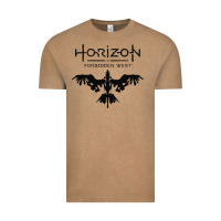 Vintage Coffee HORIZON FORBIDDEN WEST Vintage Tee - linhVisuals
