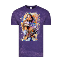 Cloud Purple ALOY - HORIZON FORBIDDEN WEST Vintage Tee - linhVisuals