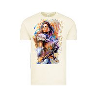 Vintage Arctic ALOY - HORIZON FORBIDDEN WEST Vintage Tee - linhVisuals