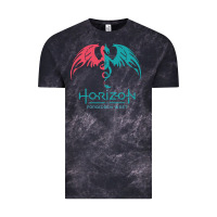 Cloud Black HORIZON FORBIDDEN WEST Vintage Tee - linhVisuals