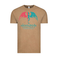 Vintage Coffee HORIZON FORBIDDEN WEST Vintage Tee - linhVisuals