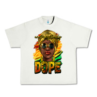 Pistachio unapologetically dope afro Urban Heavy Tee - NancyCooperArtShop