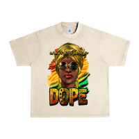 Sandshell unapologetically dope afro Urban Heavy Tee - NancyCooperArtShop