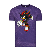 Cloud Purple Shadow The Hedgehog Vintage Tee - linhVisuals
