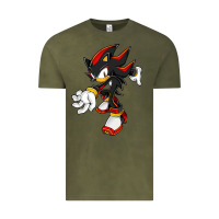 Vintage Olive Shadow The Hedgehog Vintage Tee - linhVisuals