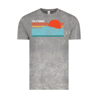 Cloud Rock vintage california wave surf retro 80s california beach surfing Vintage Tee - linhVisuals