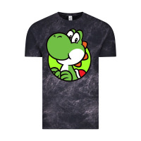 Cloud Black Yoshi Anime Vintage Tee - linhVisuals