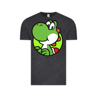 Vintage Black Yoshi Anime Vintage Tee - linhVisuals