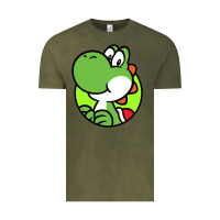 Vintage Olive Yoshi Anime Vintage Tee - linhVisuals
