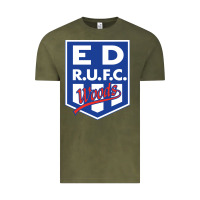 Vintage Olive eastwood rugby Vintage Tee - linhVisuals