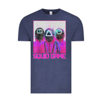 Vintage Denim spoky squids games Vintage Tee - linhVisuals