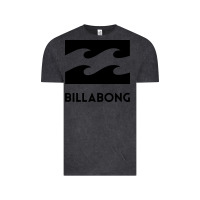 Vintage Black billabong Vintage Tee - linhVisuals