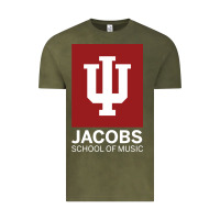 Vintage Olive jacobs, school of music Vintage Tee - linhVisuals