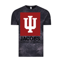 Cloud Black jacobs, school of music Vintage Tee - linhVisuals