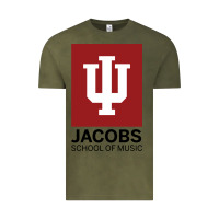 Vintage Olive jacobs, school of music Vintage Tee - linhVisuals