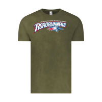 Vintage Olive The MSU Denver Roadrunners Vintage Tee - linhVisuals
