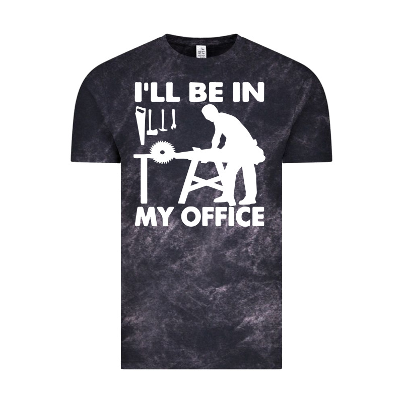 I'll Be In My Office Carpenter Woodworking Vintage Tee by linhVisuals | Teevron