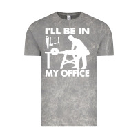 Cloud Rock i'll be in my office carpenter woodworking Vintage Tee - linhVisuals