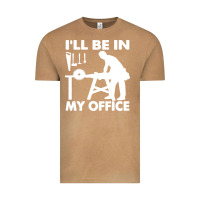 Vintage Camel i'll be in my office carpenter woodworking Vintage Tee - linhVisuals
