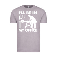 Vintage Zinc i'll be in my office carpenter woodworking Vintage Tee - linhVisuals