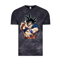 Cloud Black goku utra instinct Vintage Tee - linhVisuals