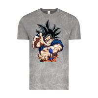 Cloud Rock goku utra instinct Vintage Tee - linhVisuals