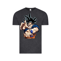 Vintage Black goku utra instinct Vintage Tee - linhVisuals