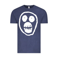 Vintage Denim the mighty boosh monkey skull Vintage Tee - linhVisuals