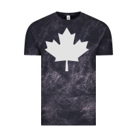 Cloud Black canada maple Vintage Tee - linhVisuals
