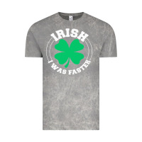 Cloud Rock irish i was faster Vintage Tee - linhVisuals