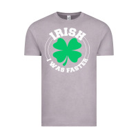 Vintage Zinc irish i was faster Vintage Tee - linhVisuals